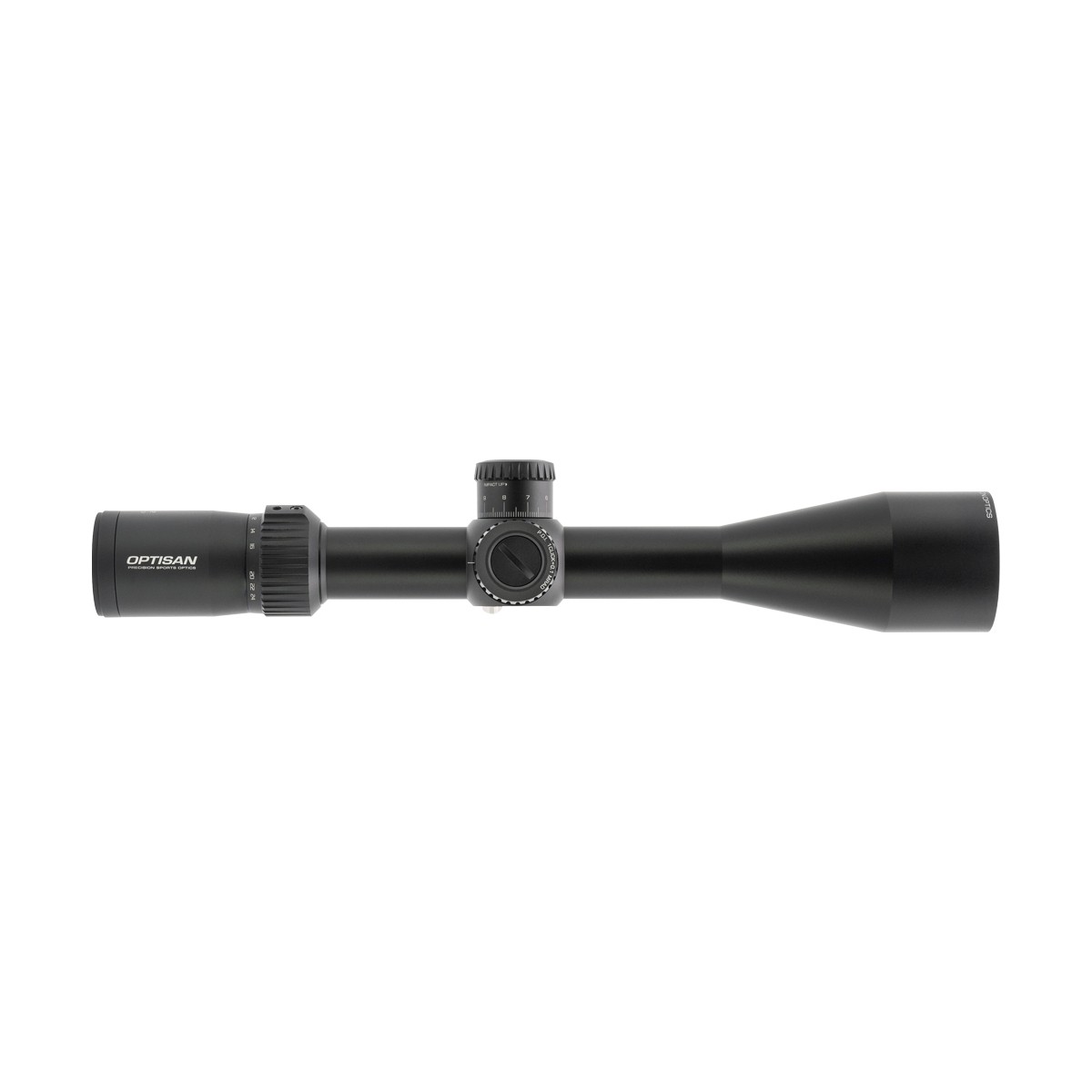 Ex-Demo Optisan EVX Gen II 6-24X50 SFP Illuminated MHP10i 0.1 MRAD LT Rifle Scope - EXD289