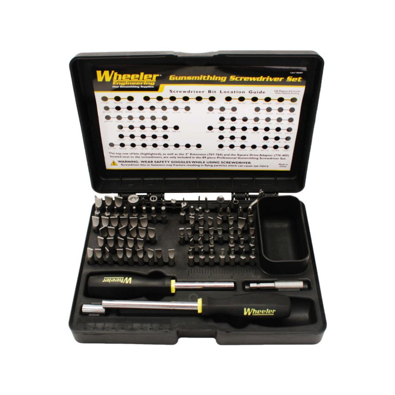 WIN A: Wheeler Professional Gunsmithing Screwdriver Set 89pk