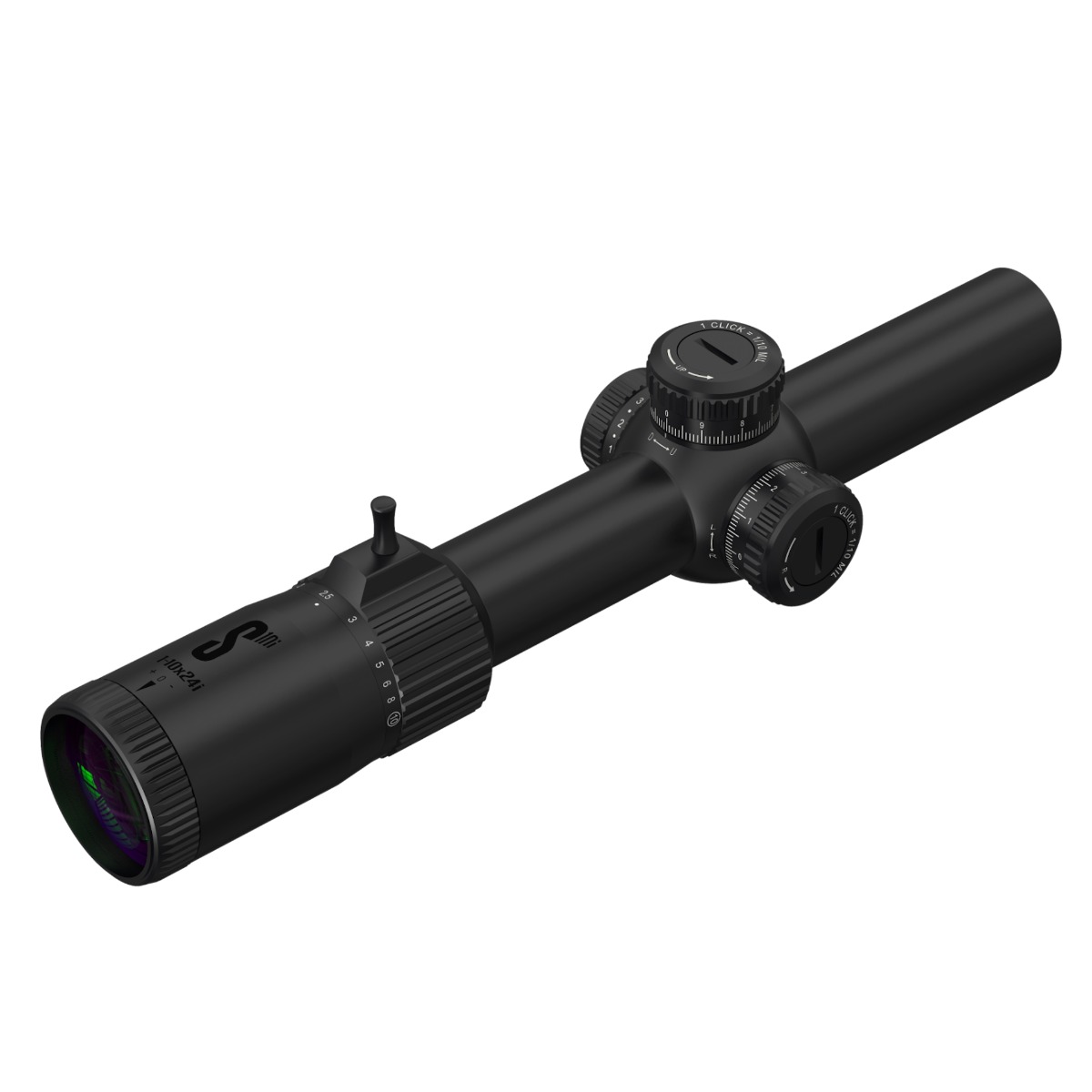 Preowned SOG Falcon Optics ENDURA 1-10x24i S10i SFP MRAD Rifle Scope - 25m Parallax (Airgun/Close Range) - SOG73