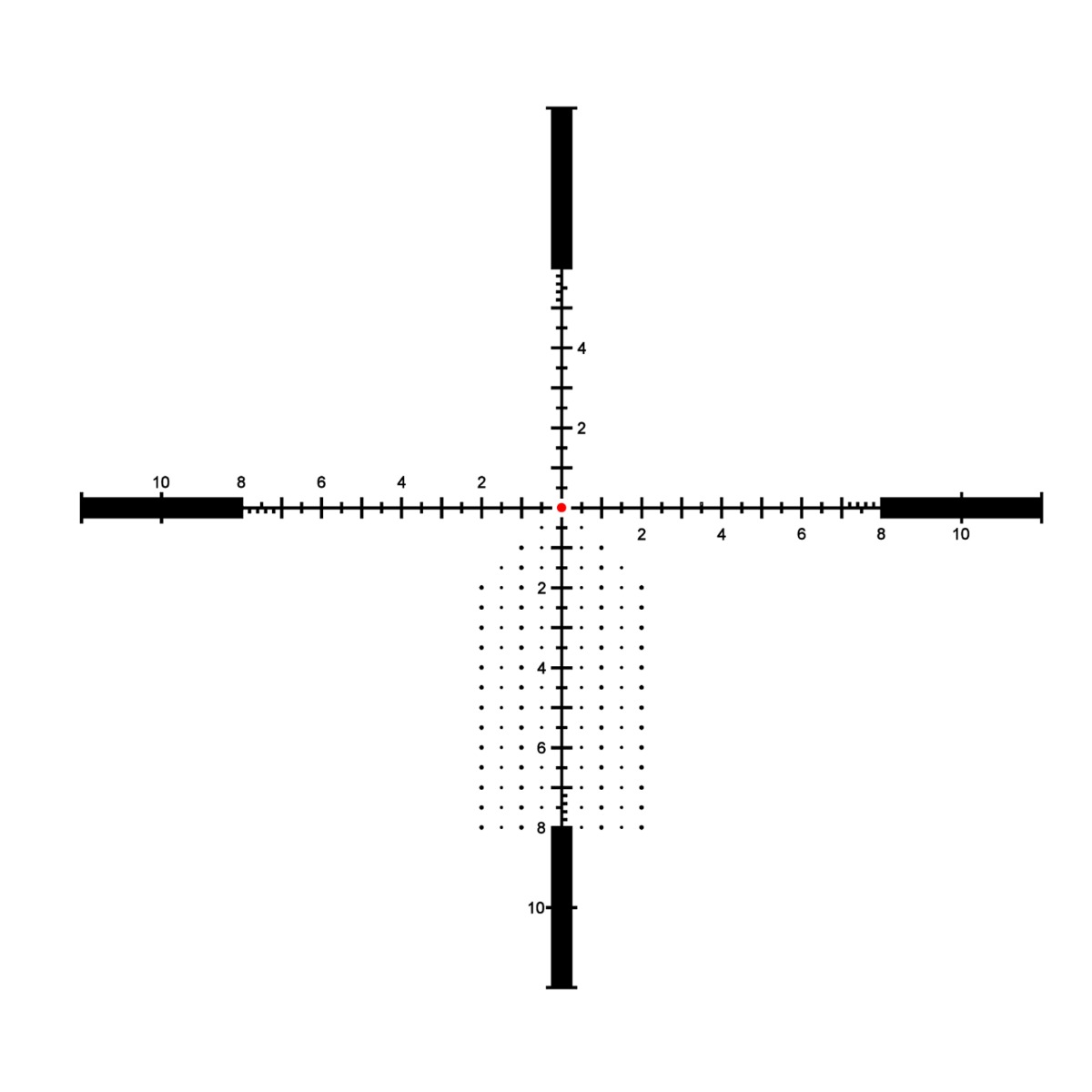 Falcon Optics ENDURA 1-10x24i S10i SFP MRAD Rifle Scope - 25m Parallax (Airgun/Close Range)