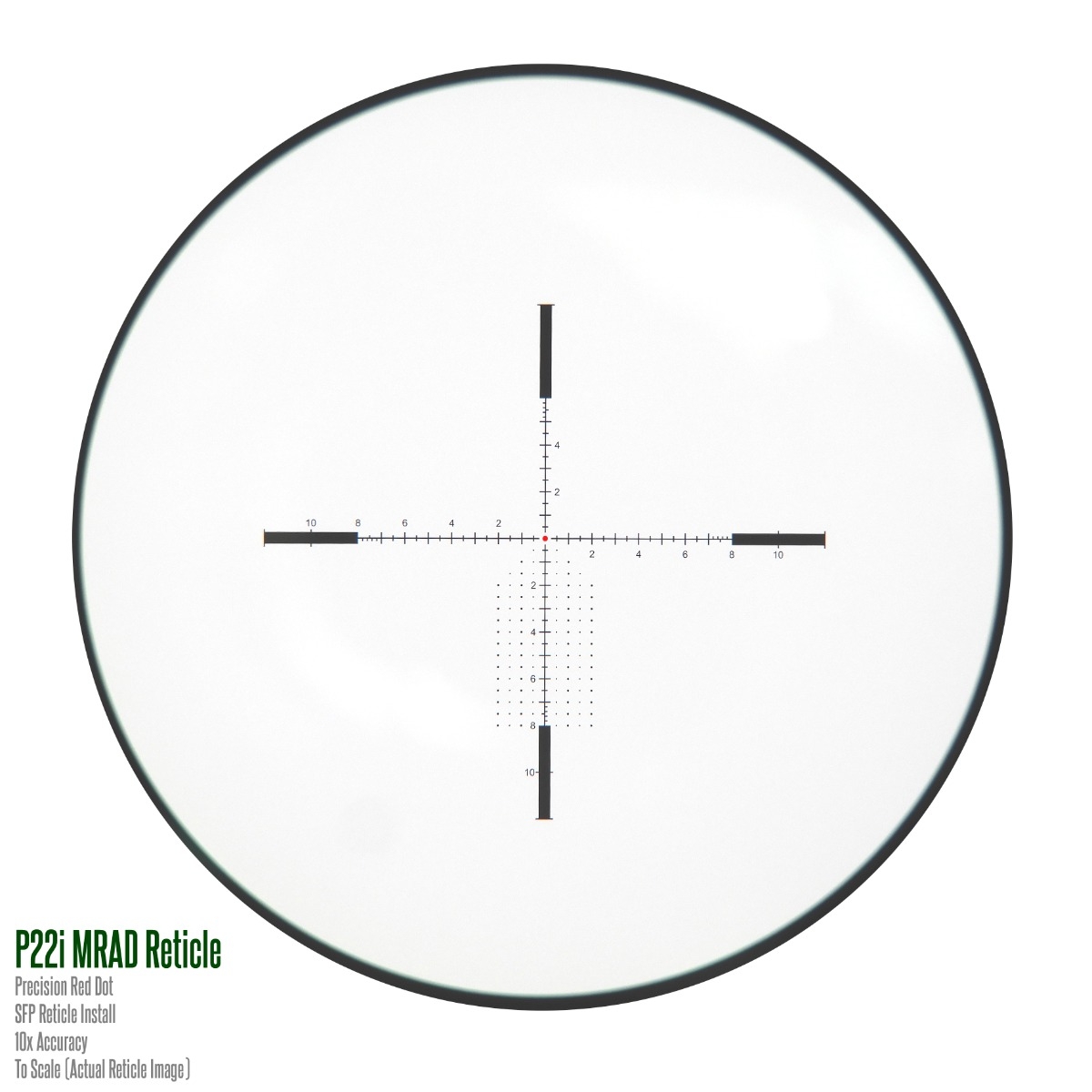 Preowned SOG Falcon Optics ENDURA 1-10x24i S10i SFP MRAD Rifle Scope - 25m Parallax (Airgun/Close Range) - SOG73
