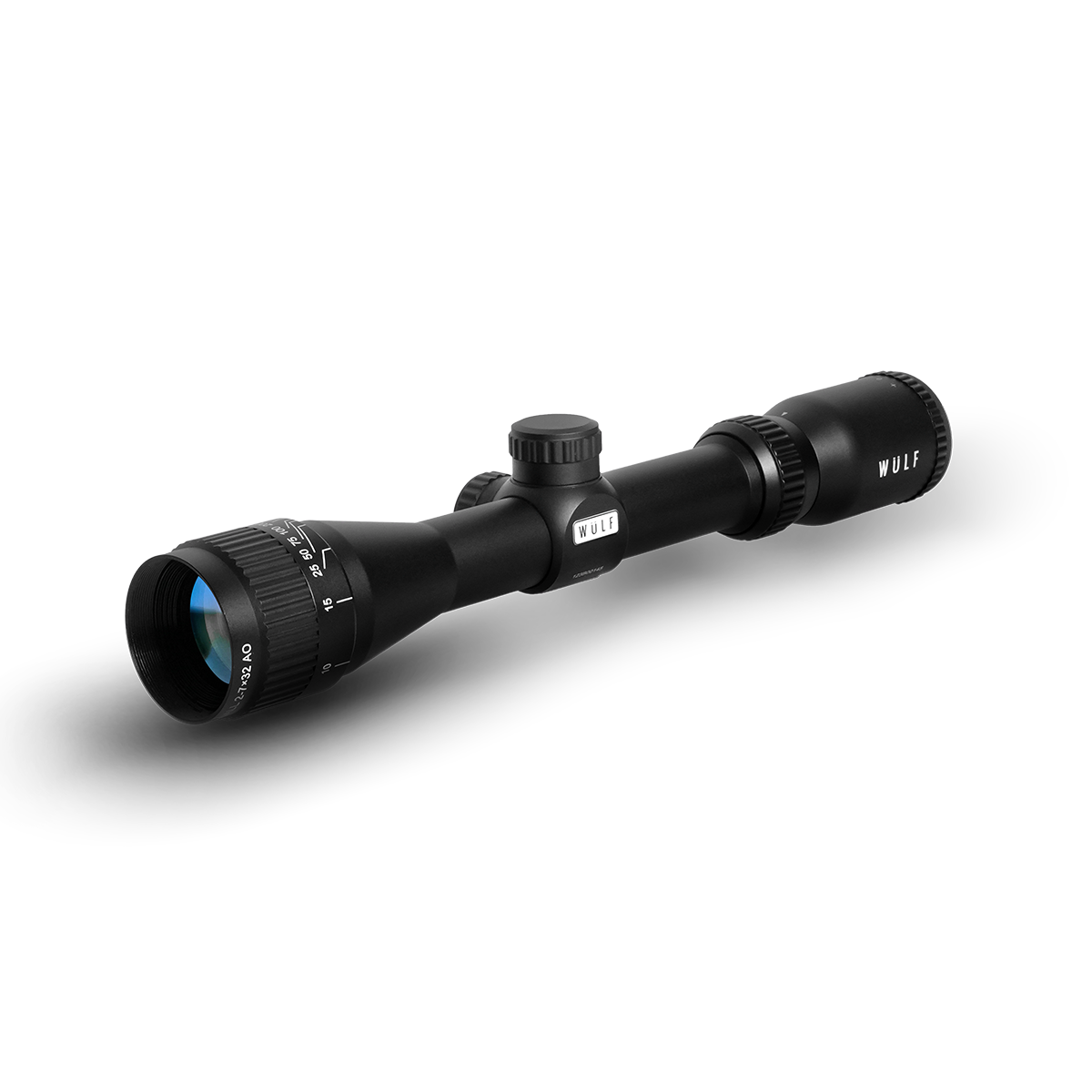 WIN A: WULF Fireball 2-7x32 SFP Mil-Dot Reticle 0.1 MRAD Rifle Scope w/ Dovetail Mounts & 1 inch bubble level