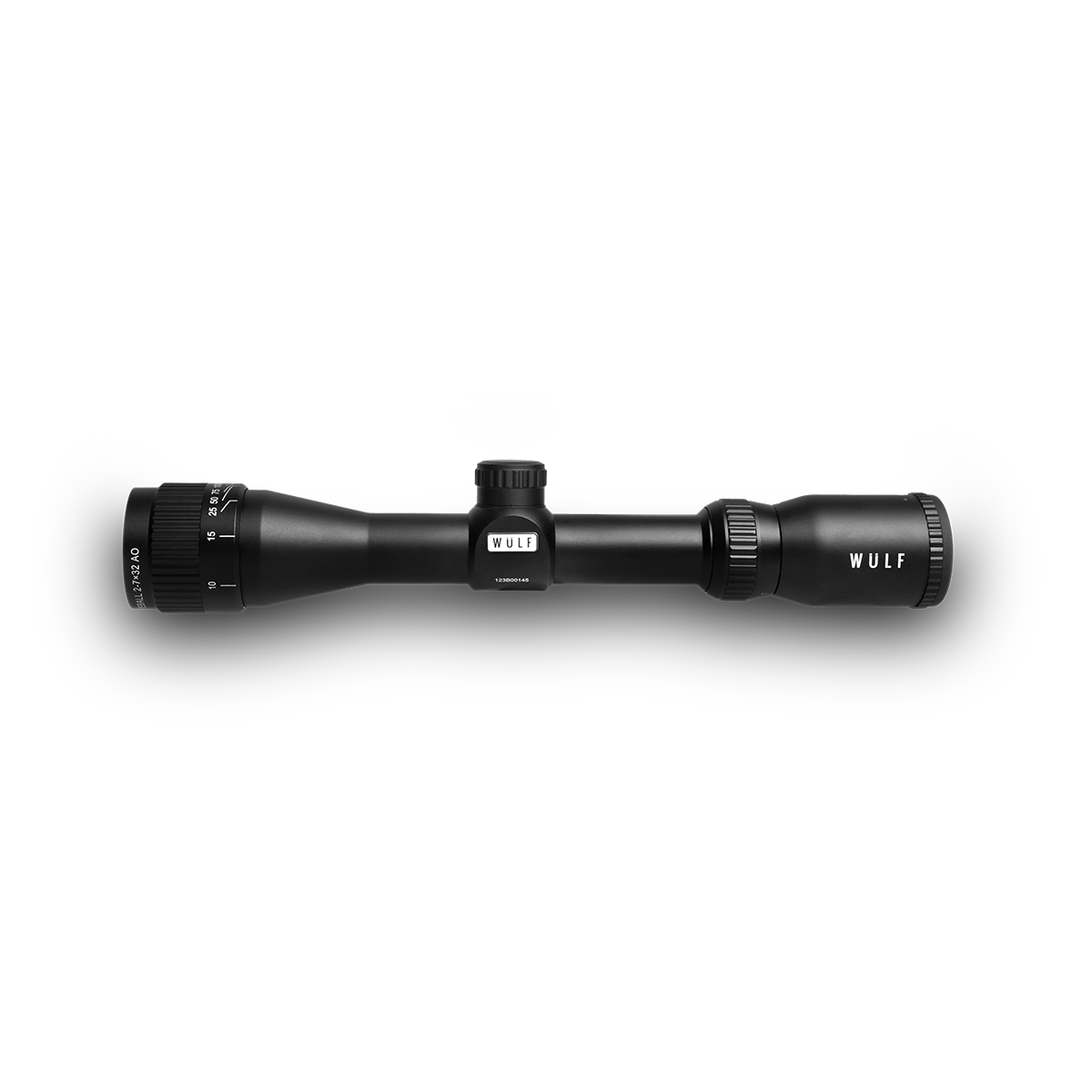 WIN A: WULF Fireball 2-7x32 SFP Mil-Dot Reticle 0.1 MRAD Rifle Scope w/ Dovetail Mounts & 1 inch bubble level