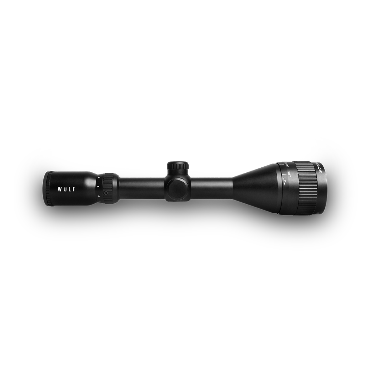WULF Fireball 3-9x50 AO SFP Illuminated Half Mildot 0.1 MRAD Rifle Scope w/ 9-11mm Rings