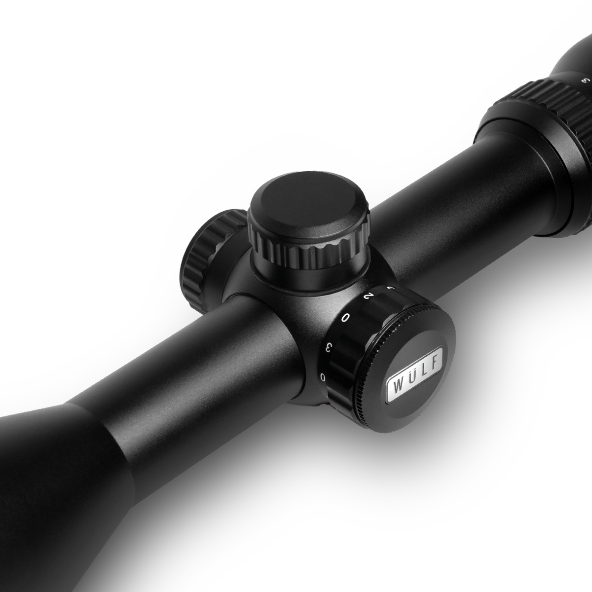 WULF Fireball 3-9x50 AO SFP Illuminated Half Mildot 0.1 MRAD Rifle Scope w/ 9-11mm Rings