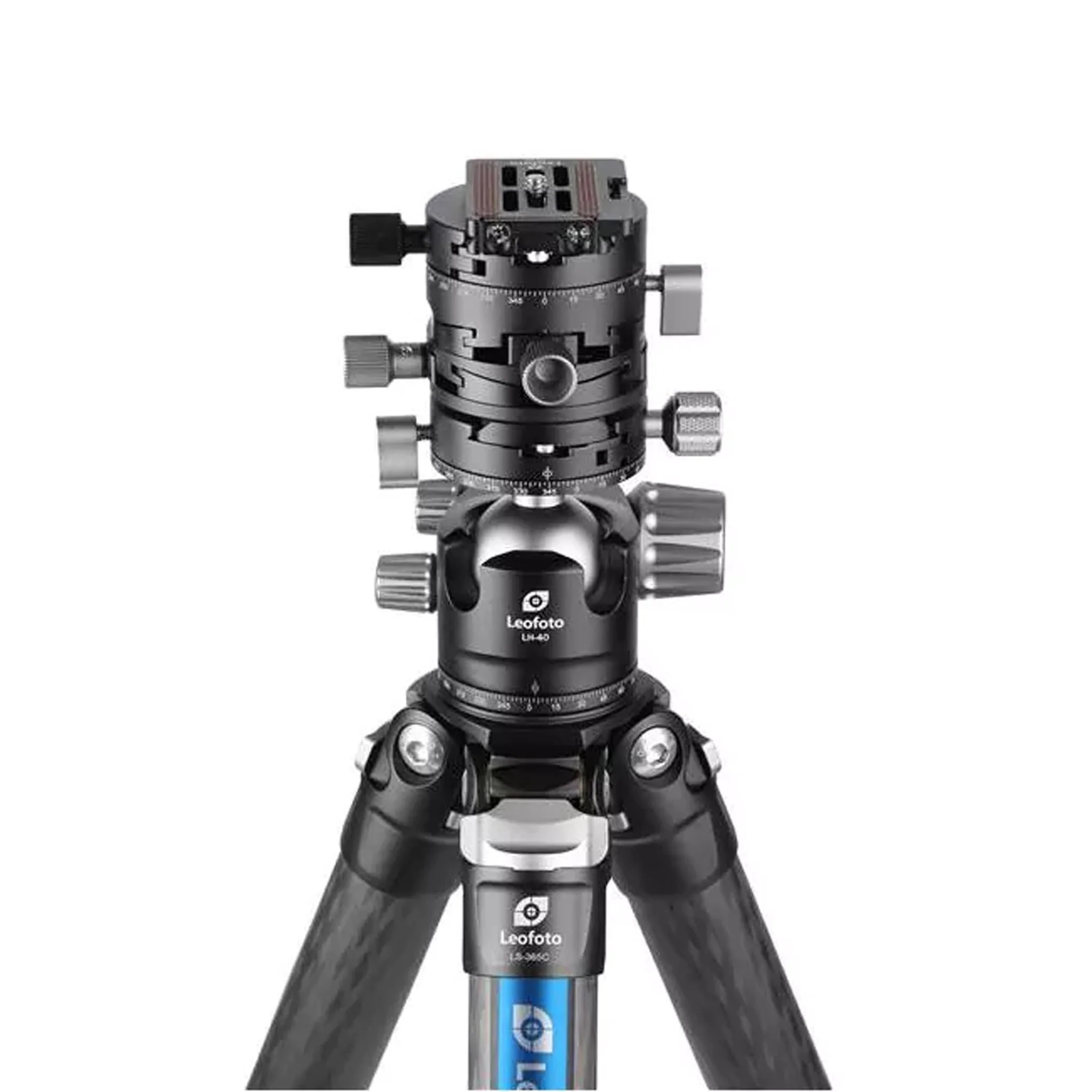 Leofoto G2+NP-60 Geared Panning Clamp with Arca Swiss Base plus Arca Swiss QR Plate