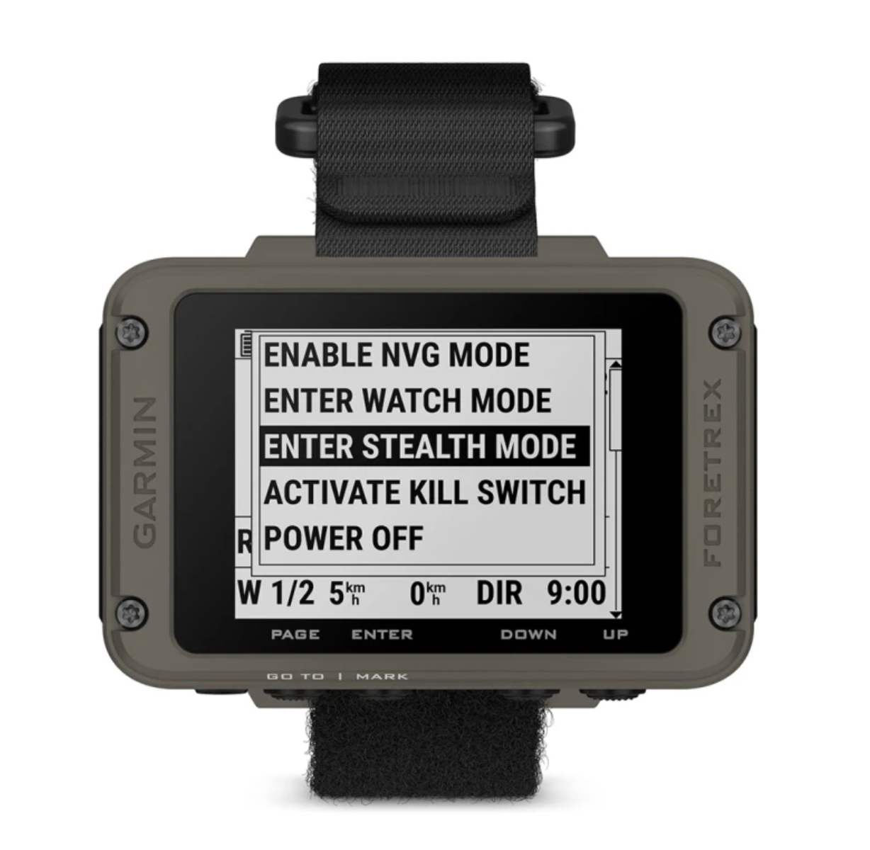 WIN A: Garmin Foretrex 901 Ballistic Edition Wrist-mounted GPS Navigator with Strap