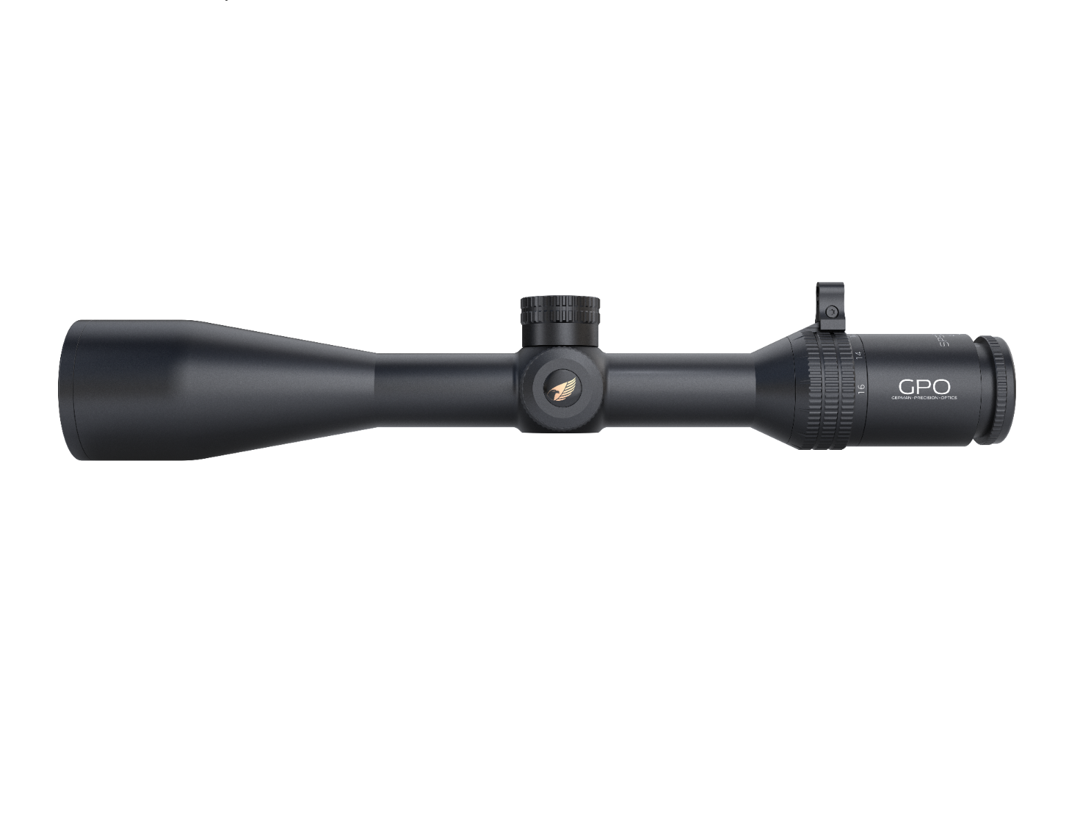 German Precision Optics Spectra 4x 4-16x50i SFP Rifle Scope with Icontrol Illumination - G4i Fiber Stalking Reticle