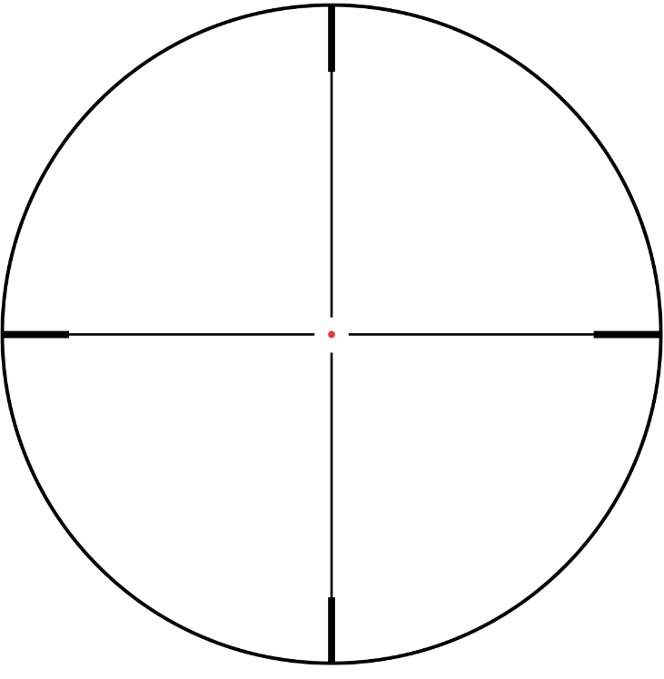 German Precison Optics Spectra 7.5x50i Lightweight Rifle Scope - G4i Fiber Stalking Reticle