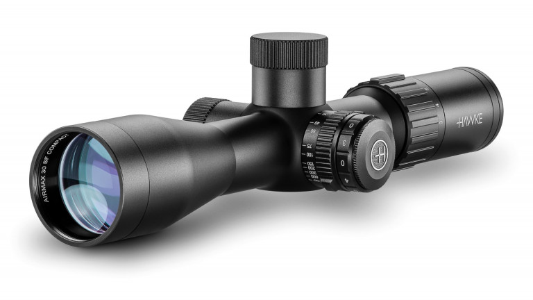 Hawke Airmax 30 SF Compact 3-12x40: AMX IR Rifle Scope