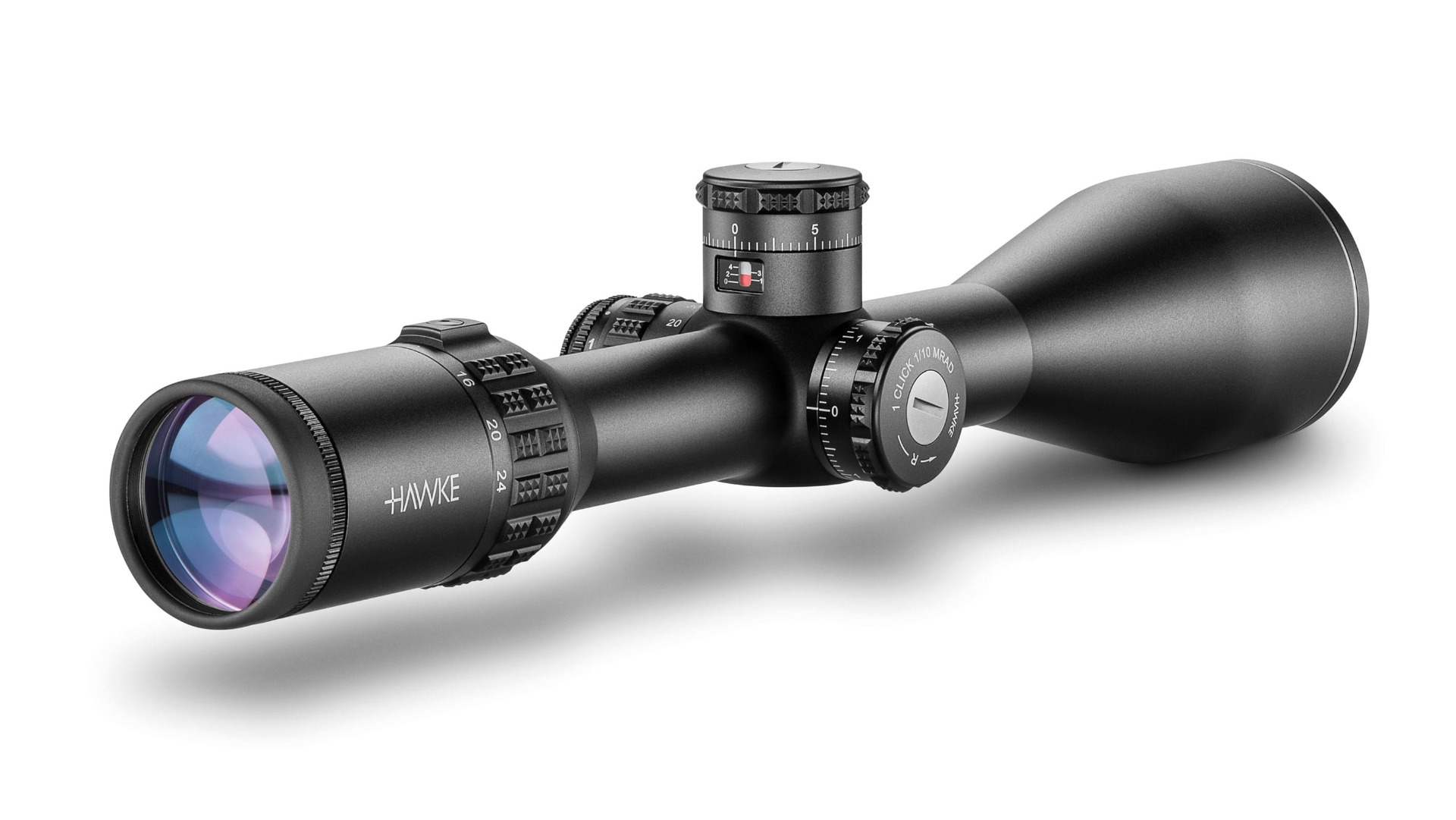 Hawke Sidewinder 30 6-24x56 FFP Half Mil IR Rifle Scope