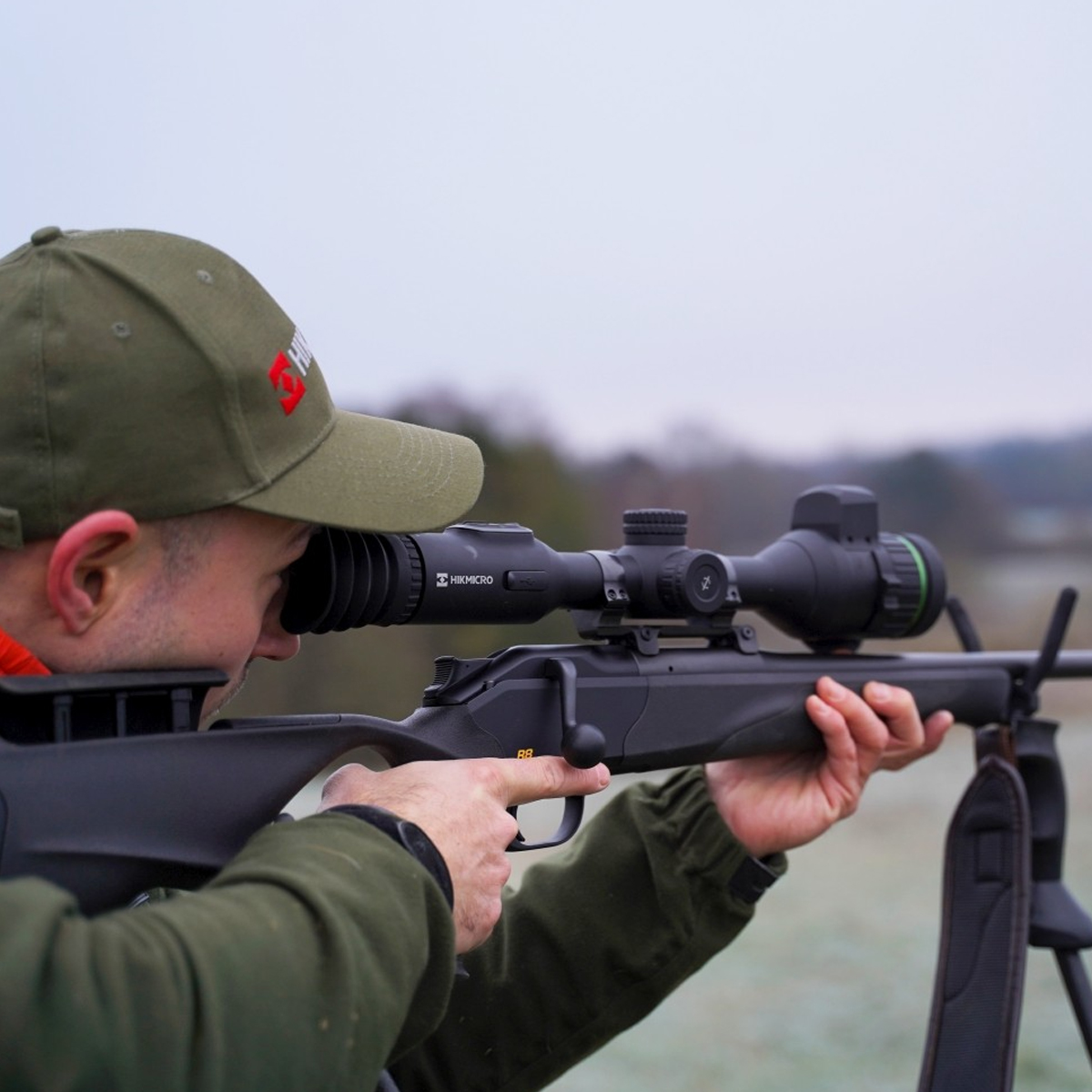 **Factory Refurb** HIKMICRO Alpex 4K A50EL LRF Digital Day & Night Rifle Scope w/ Ballistics Calculator - 50mm UHD Sensor 3840x2160px - FR39