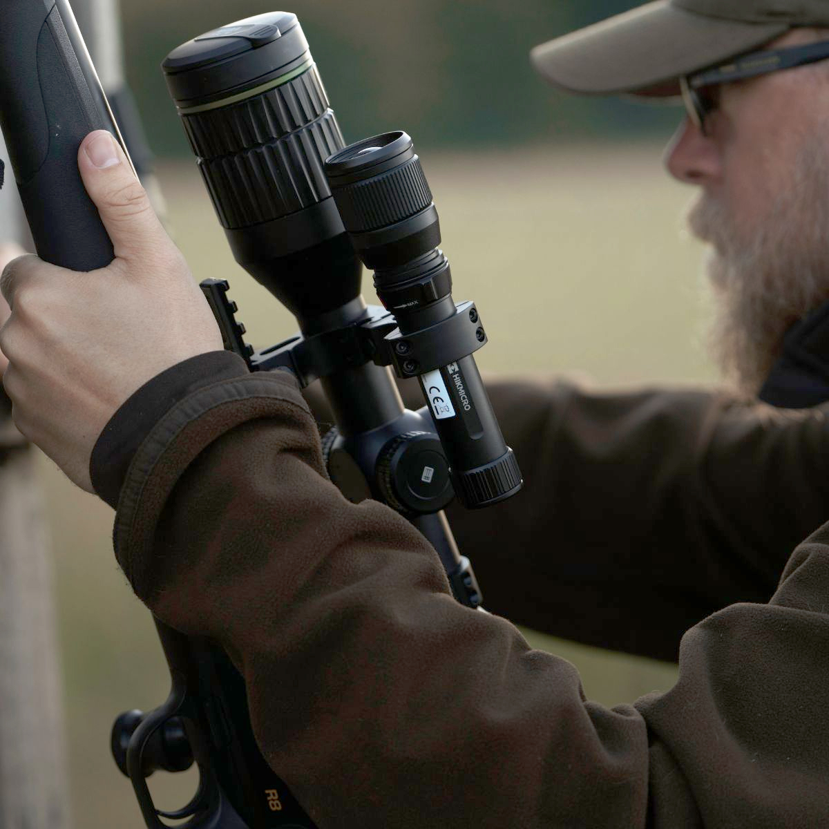 HIKMICRO ALPEX A50T Day & Night Riflescope with 850nm IR Illuminator