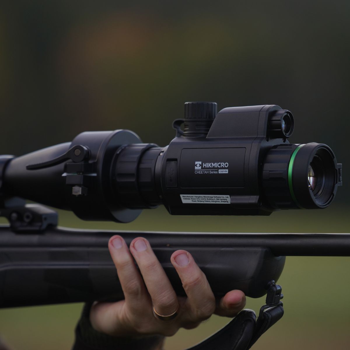 Preowned SOG HIKMICRO HM-C32F-R Cheetah Night vision Front Clip-On (w/60mm Scope Adaptor) - SOG39