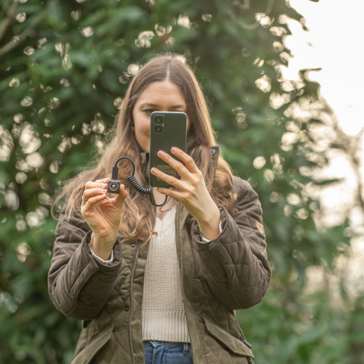 HIKMICRO EXPLORER E20 Smartphone Clip-In Thermal Imager for Android