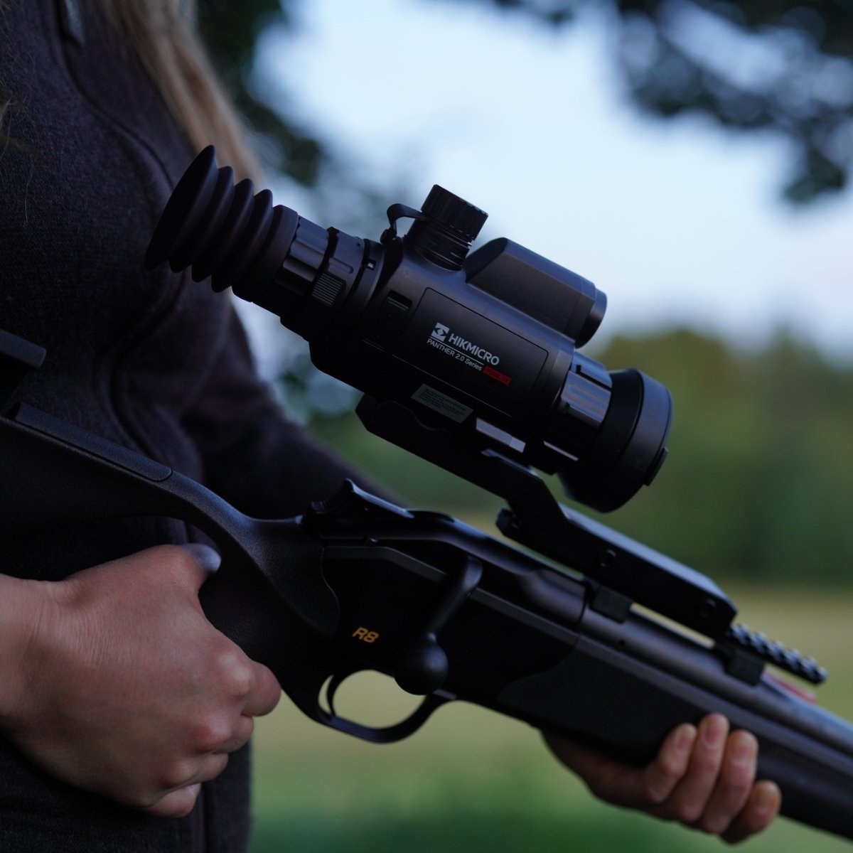 HIKMICRO Panther 2.0 PQ50L 50mm LRF 640x512 12µm <20mK Thermal Imaging Rifle Scope