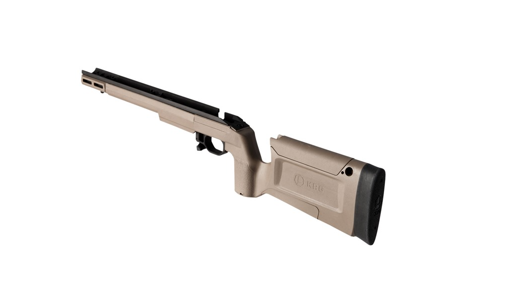 KRG Bravo Howa 1500 SA Heavy Barrel Flat Dark Earth AICS Compat Rifle Chassis Stock System
