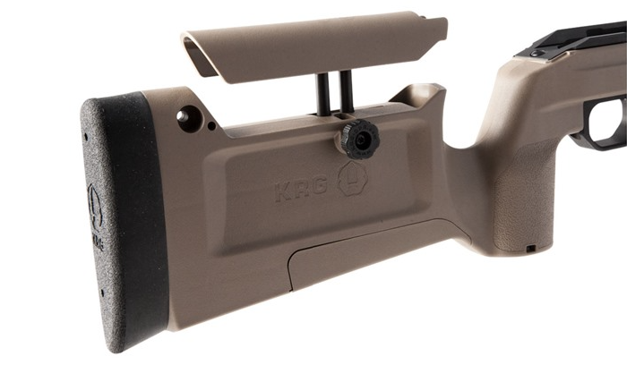 KRG Bravo Howa 1500 SA Heavy Barrel Flat Dark Earth AICS Compat Rifle Chassis Stock System