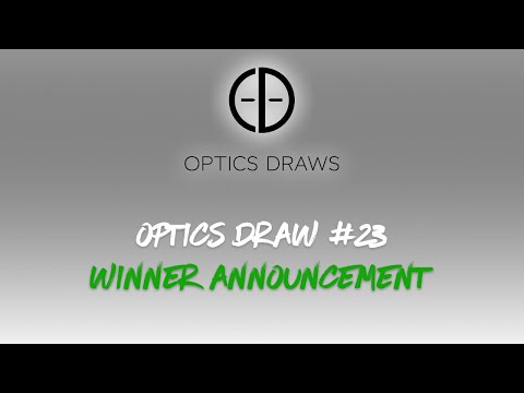 Optics Draws | Optics Draw #23 | Winner Announcement