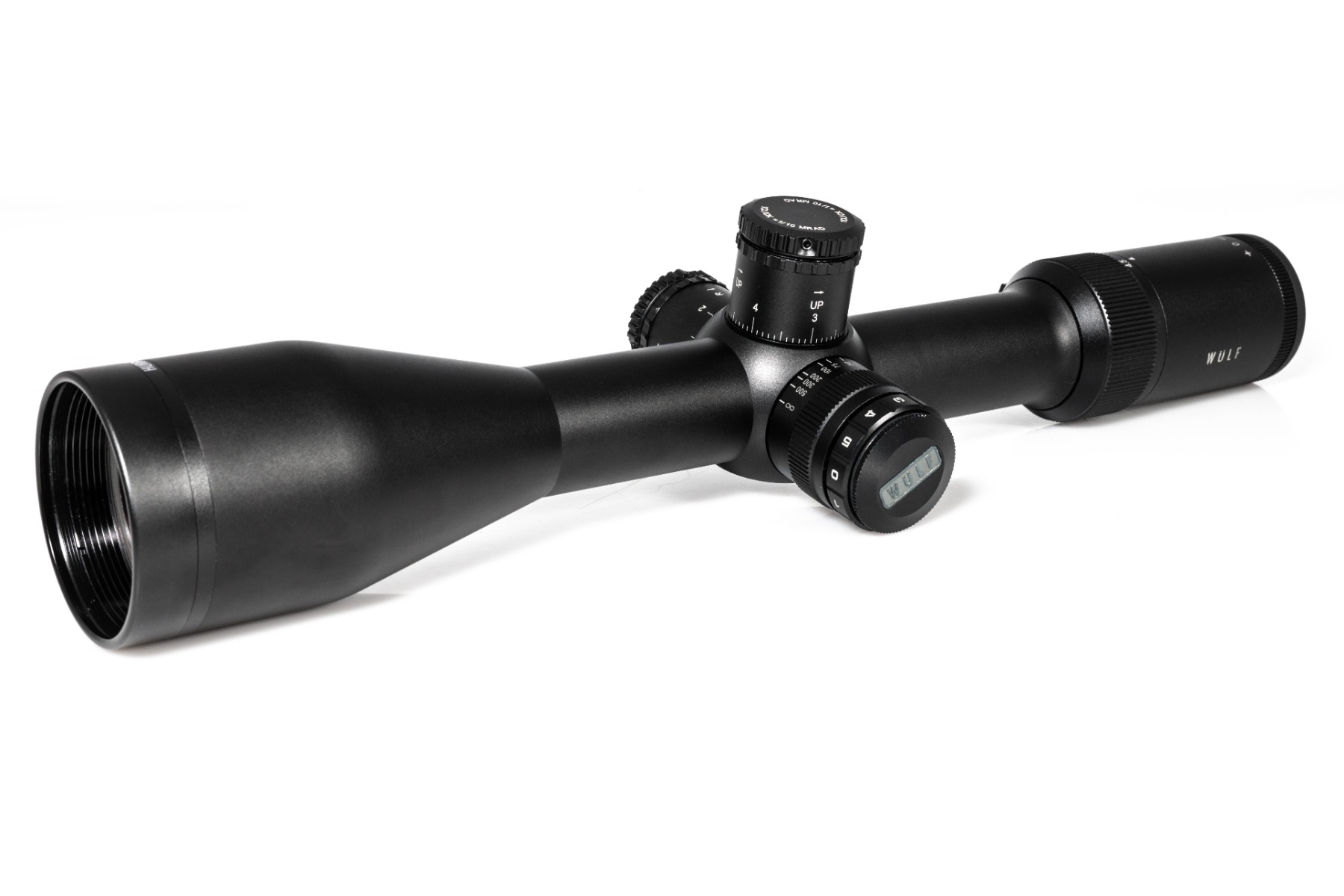 WULF HURRICANE 4.5-18X50 SFP RIFLE SCOPE & OWLNV N9 SCREEN DAY & NV ADD-ON