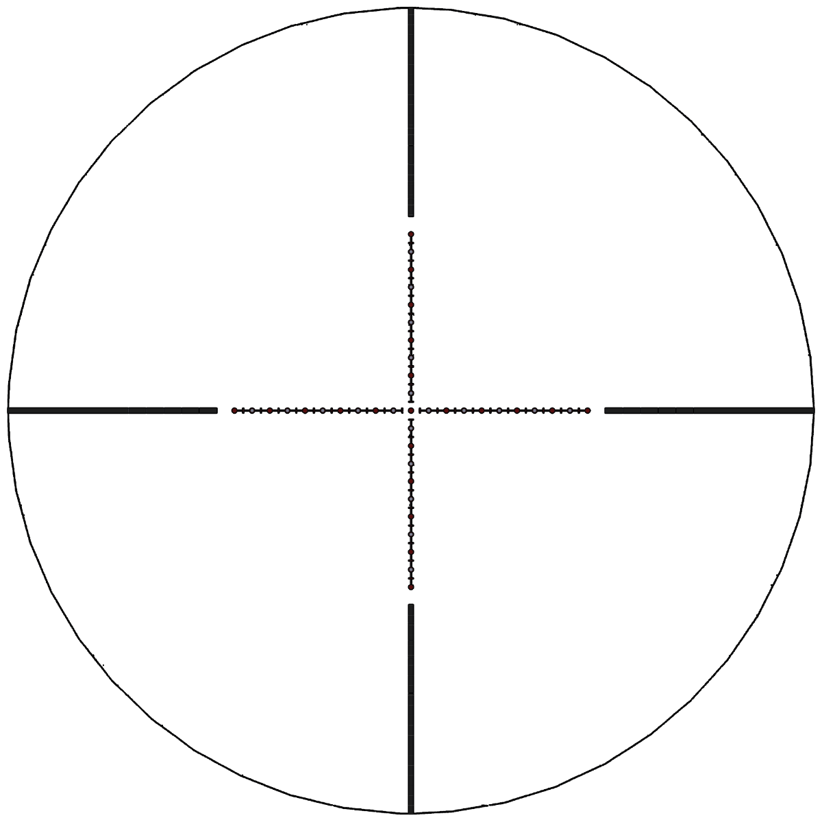 WIN A: WULF Hurricane 6.5-25x50 SFP Illuminated Half Mildot 0.1MRAD Side Focus Locking Turrets Rifle Scope