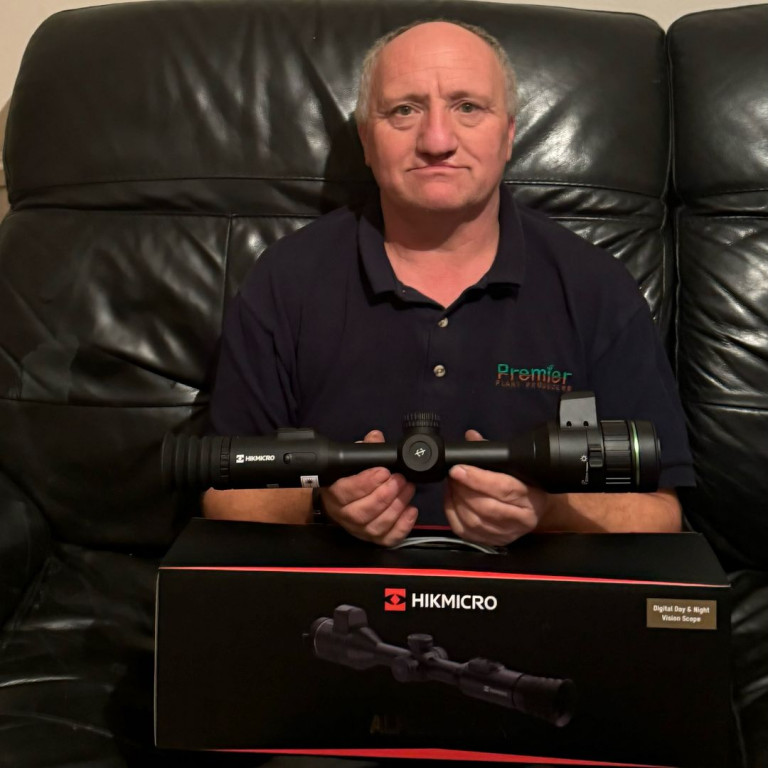 WIN A: HIKMICRO Alpex 4K LRF A50EL Digital Day & Night Rifle Scope w/ Ballistics Calculator - 50mm UHD Sensor 3840x2160px