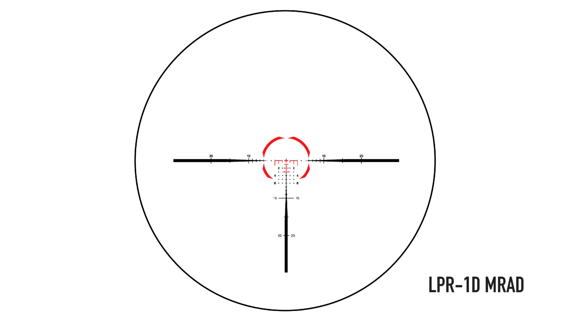 Element Optics Immersive Series 5x30 LPR-1D 1/10 MRAD Rifle Scope