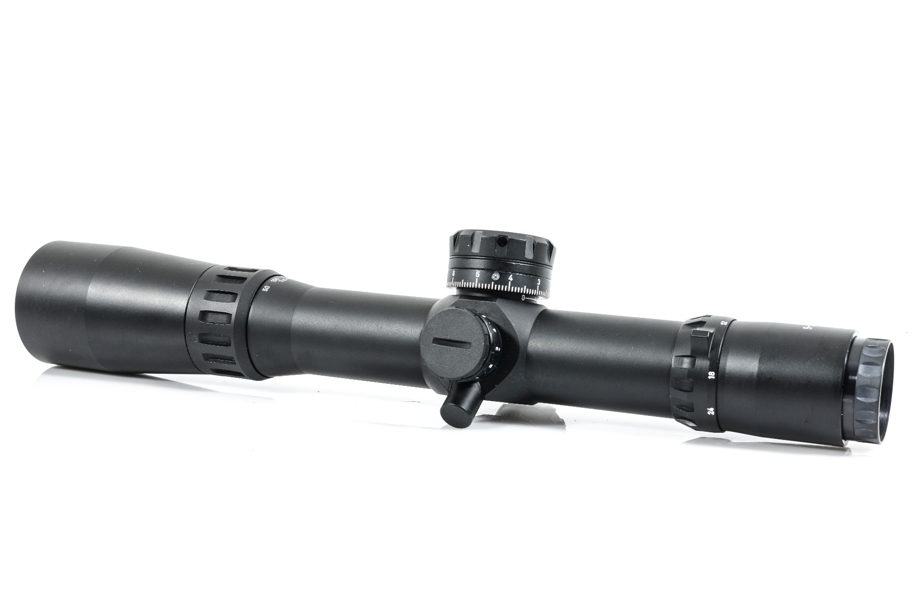 IOR Nemesis 9-36x56 FFP Illuminated MRAD 0.1 MRAD 40mm Zero Stop Rifle Scope with Free Rings