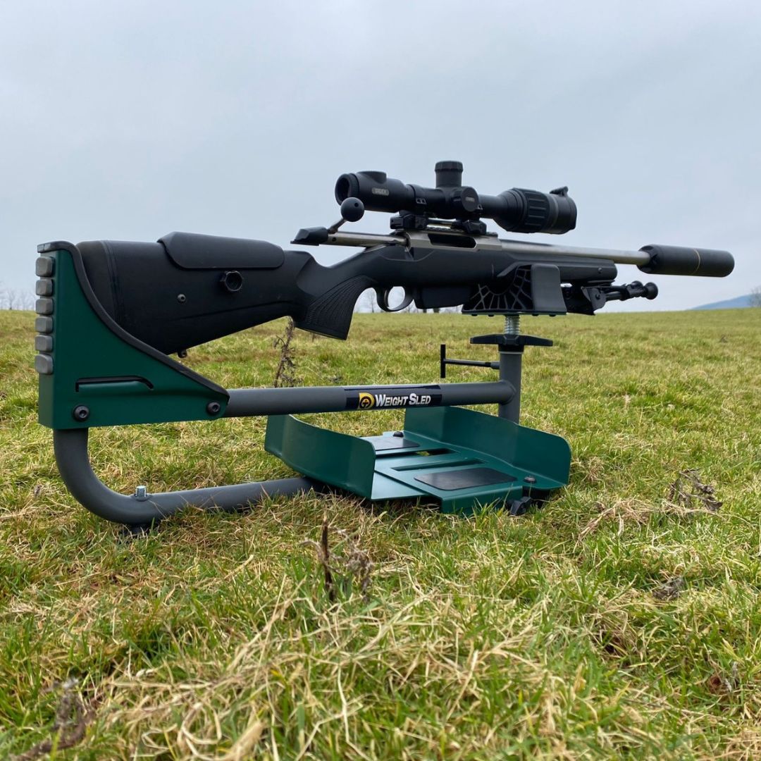 WIN A: Weight Sled Recoil Reducing Shooting Rest