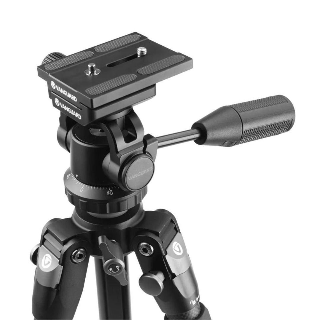 Vanguard VEO 3 263AO Birdwatcher - Full Sized Aluminium Spotting Scope Tripod (Max Height 176cm)
