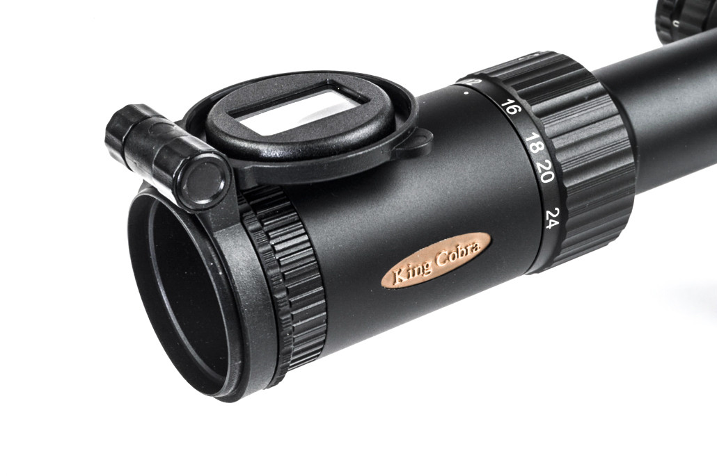 MTC King Cobra F2 4-16x50 SFP Illuminated SCB2 1 cm Clicks Riﬂe Scope