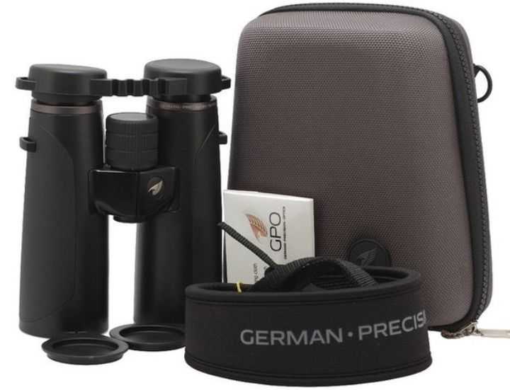 German Precision Optics Passion 8x42 Midsize HD Stalking Binoculars - Black
