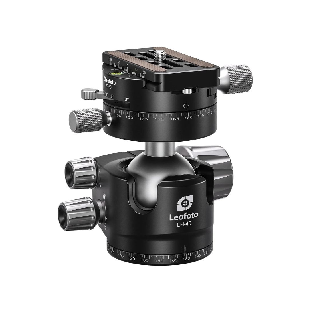 Leofoto LH Series LH-40PR 40mm Low Profile Ball Head