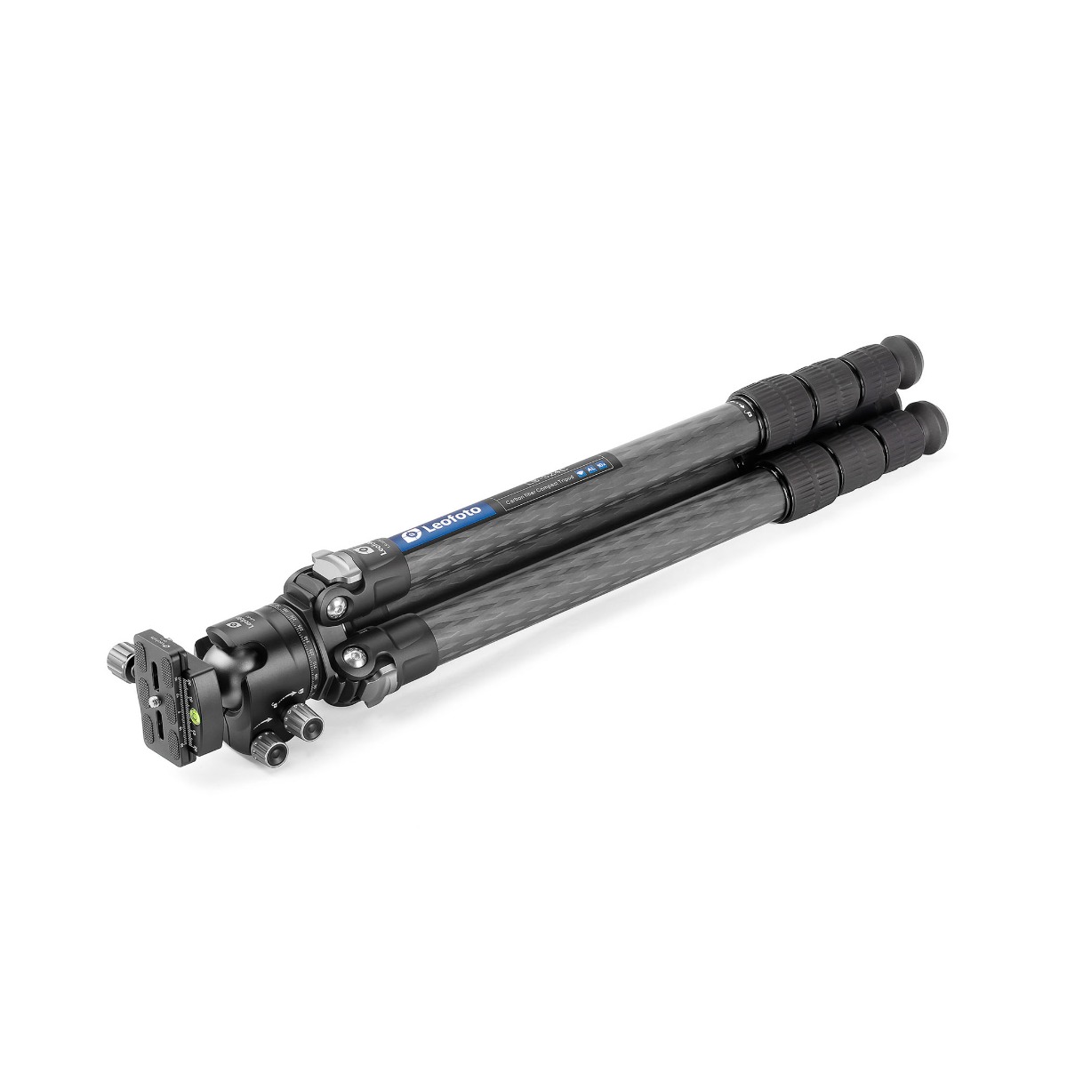 Leofoto Ranger LS-324C 10x Layer Carbon Tripod with LH-40 Ballhead & Separate Centre Column - Max Load 15kg, Min 165mm to Max 1395mm + Col