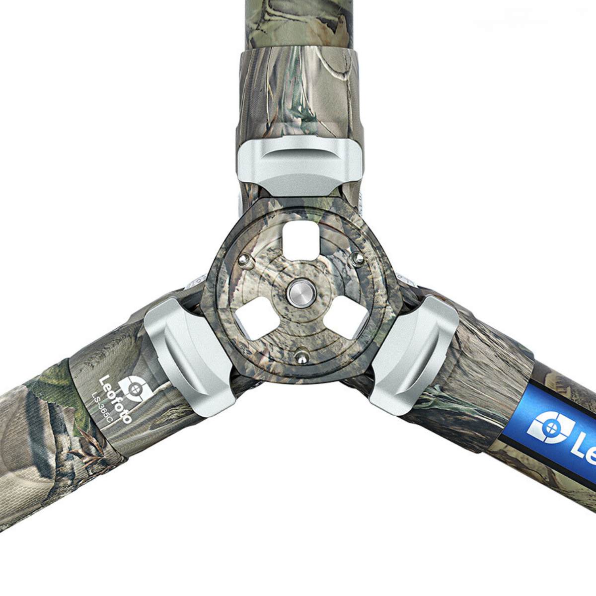 Leofoto Ranger CAMO LS-365C Lightweight 10x Layer Carbon Half Ball Levelling Tripod with PG1 CAMO Gimbal Head
