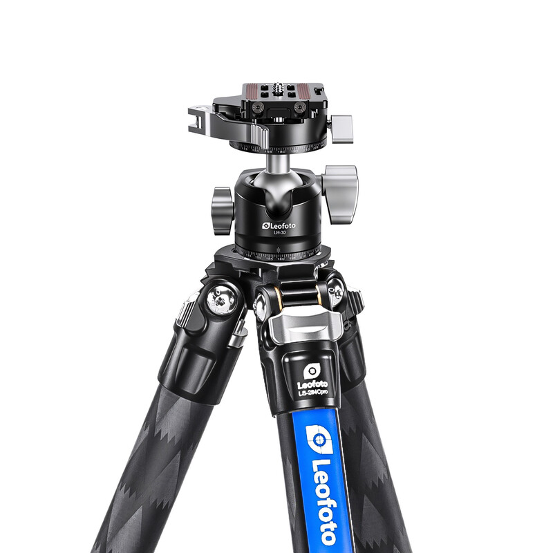 Leofoto LS-284C PRO Ranger Series Carbon Fibre Tripod with LH-30PCL Low Profile Ball Head