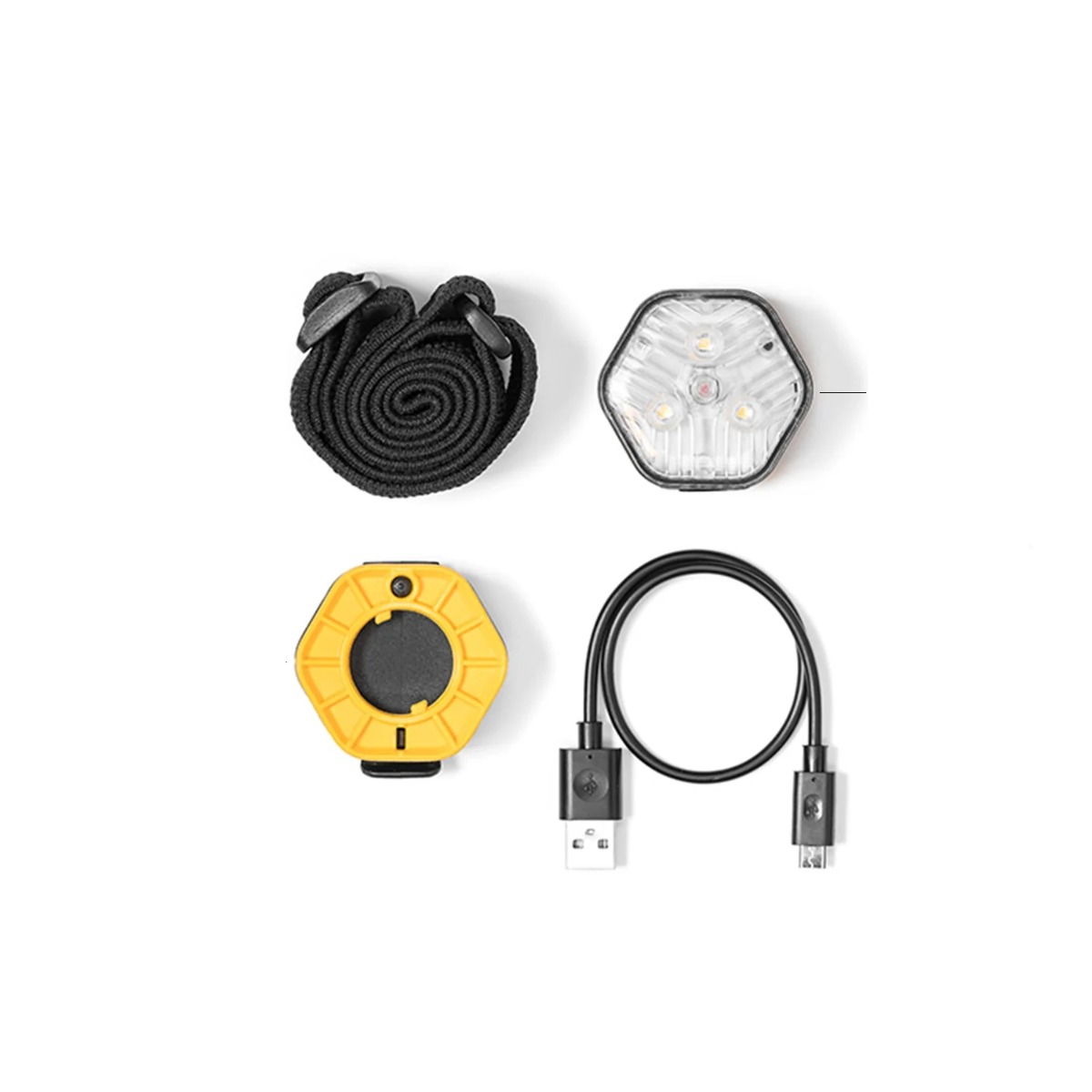 Liggoo USB Rechargable Modular Headlamp
