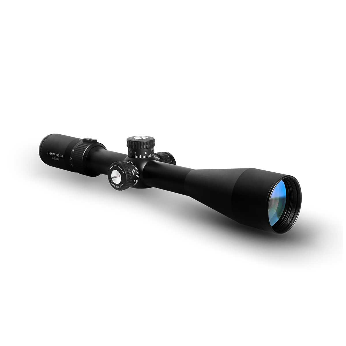 WULF Lightning 30 6-24x50 SFP Illuminated 1/8MOA Side Focus 30mm Rifle Scope