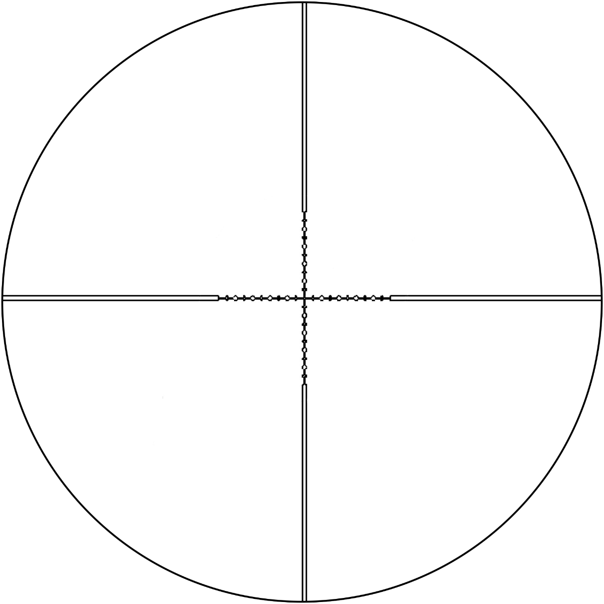WULF Fireball 4-12x50  Half Mil Dot Rifle Scope