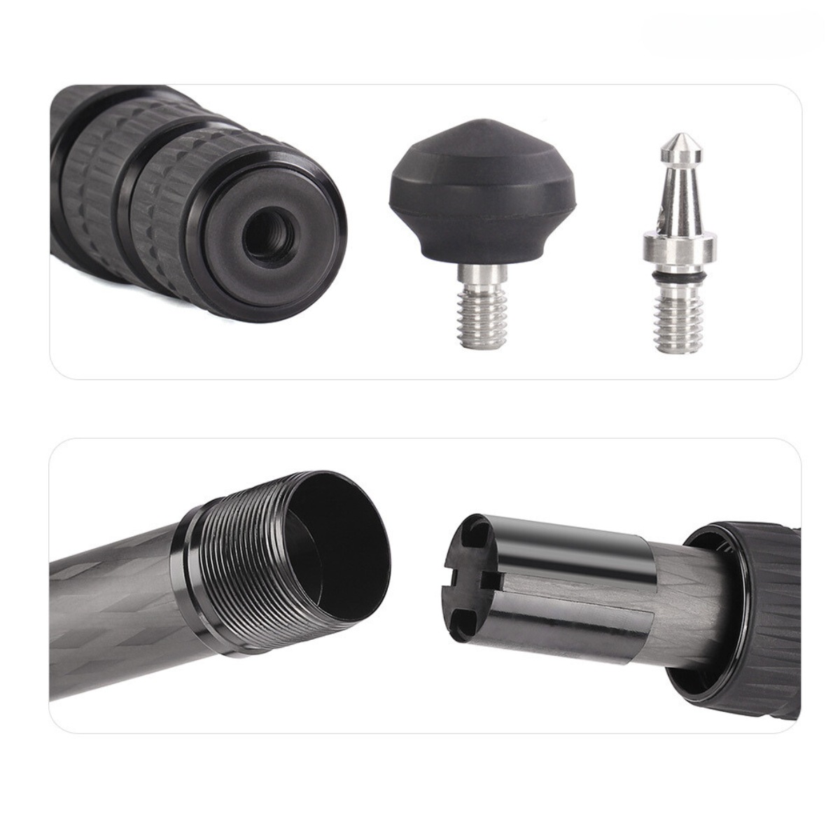 Leofoto Ranger LS-223C 10x Layer Carbon Fiber Mini Compact Tripod with EB-36 Low Profile Dual Panorama Ballhead