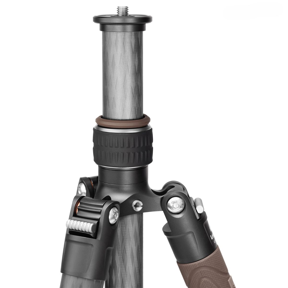 Leofoto Urban LX-254CT 10 Layer Carbon Hollow-out Spider 180 Degree Folding Silicone Handle Tripod with XB-32 Ball Head