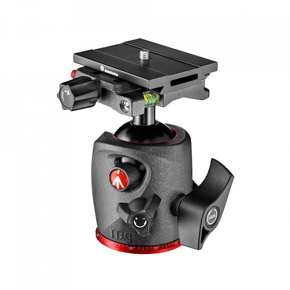 Manfrotto 190X Aluminium 3-Section Camera Tripod with XPRO Magnesium Ball Head with Triple Lock Plate