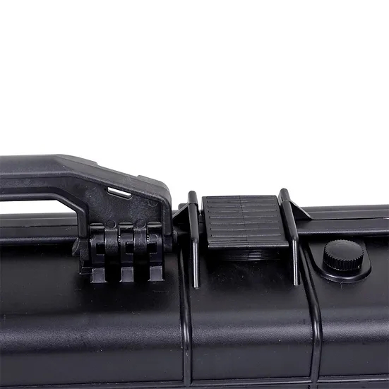 Meijia Medium Heavy Duty Wheeled Hard Rifle Case with Eggshell Foam - 106x34cm - TSA Approxed