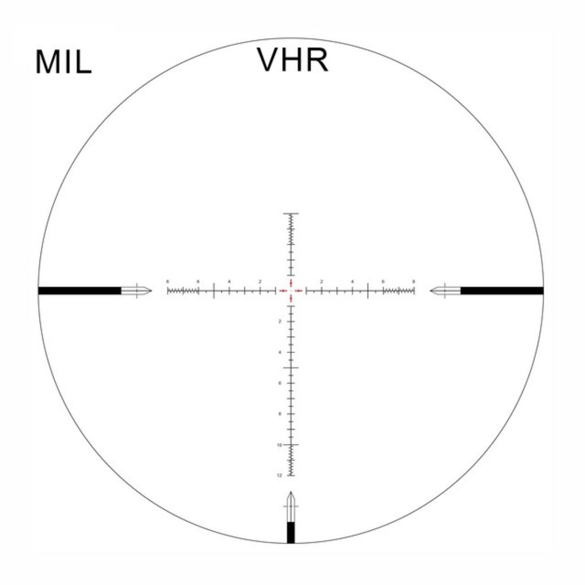 Arken Optics EPL4 4-16x44 FFP VPR MIL Illuminated Rifle Scope