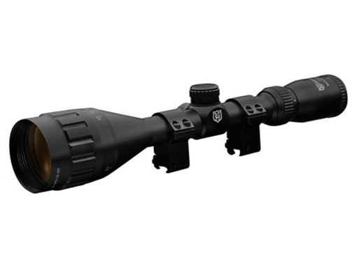 Nikko Stirling MountMaster 6-18x44 AO SFP Half Mildot Rifle Scope 3/8" / 9-11mm Dovetail Rings