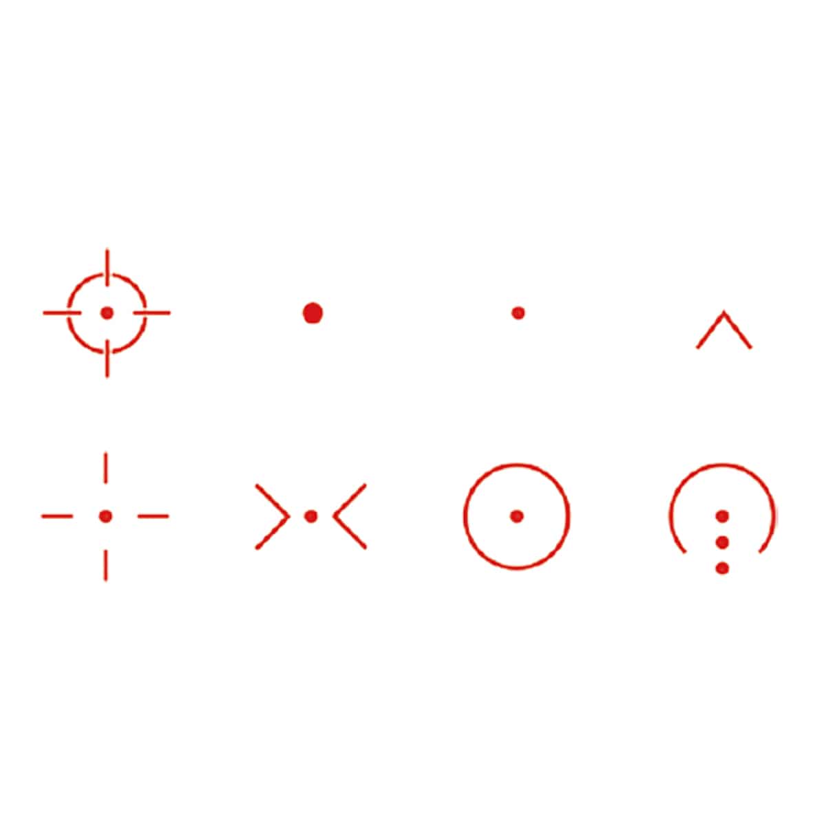 Vector Omega 8 Reticle Red Dot Sight
