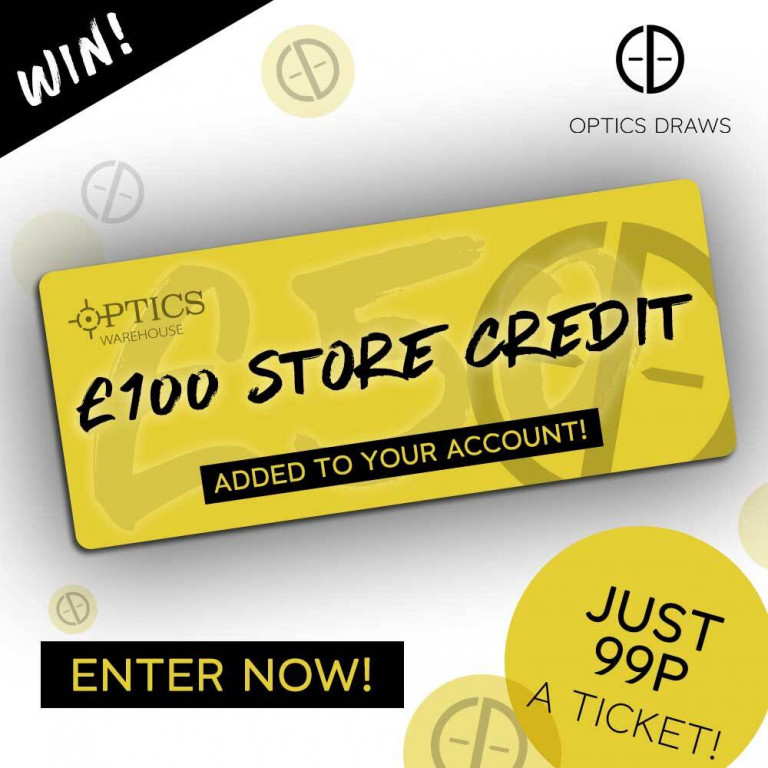 WIN: £100 Store Credit - ONLY 99p per ticket!! #223
