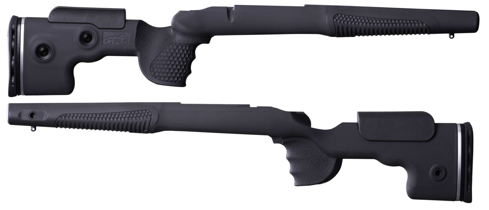 GRS Adjustable Fenris Composite Stock suited to Short Action Rem 700 BDL - Stealth Grey