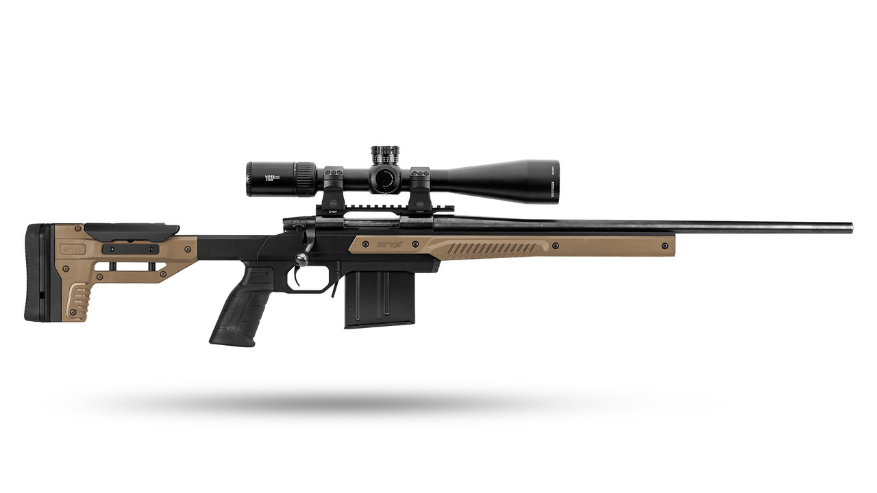 MDT ORYX Tikka T3 Short Action Right Hand Rifle Stock - FDE