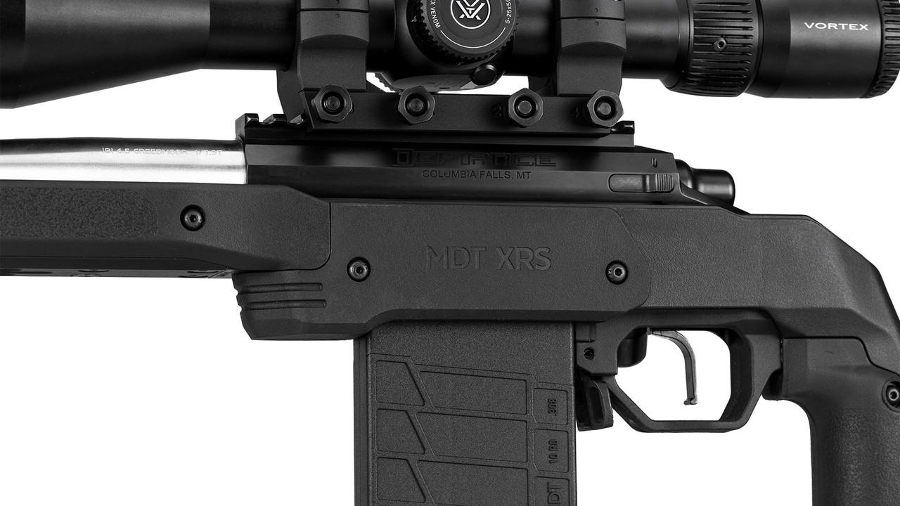 MDT XRS Chassis System - Tikka T3 / T3x - Short Calibers - Right Hand - Cerakote FDE